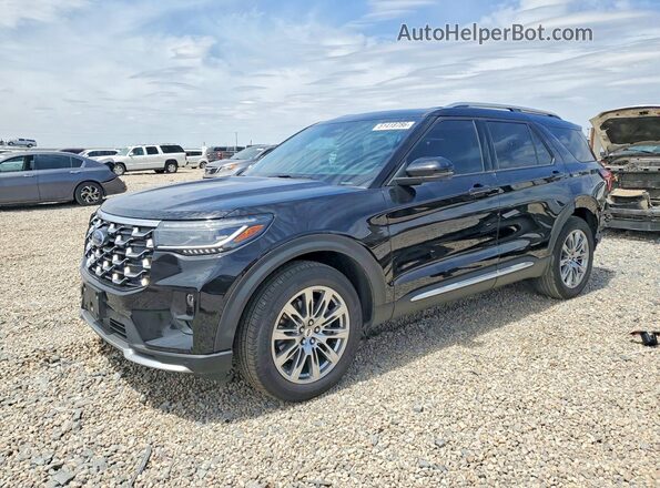 1FMUK7HH2TGA26430 2026 FORD EXPLORER Черный Передняя левая четверть
