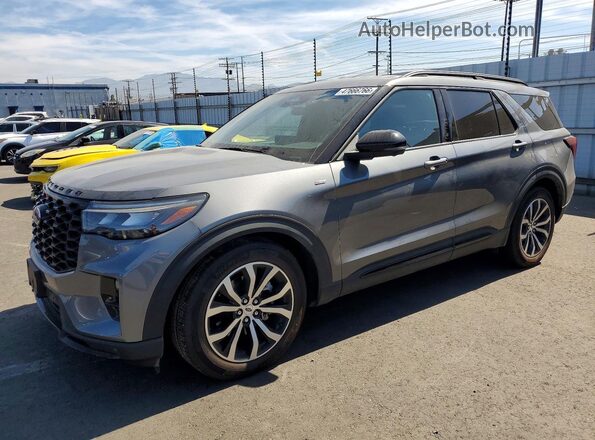 1FMUK7KH1SGC62462 2025 FORD EXPLORER Серый Передняя левая четверть