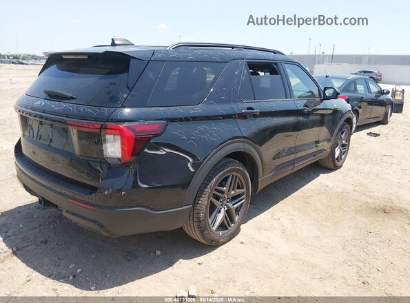 1FMUK7KH1TGA55989 2026 FORD EXPLORER Черный Задняя правая четверть