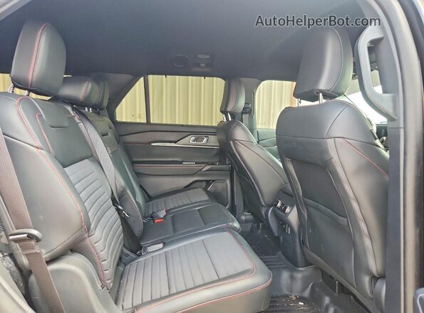 1FMUK7KH4SGA22399 2025 FORD EXPLORER Черный Вид задней части салона