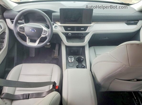 1FMUK8DH2TGA43854 2026 FORD EXPLORER Blue Vista del salpicadero