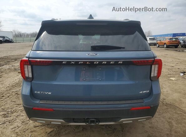 1FMUK8DH2TGA43854 2026 FORD EXPLORER Blue Vista trasera