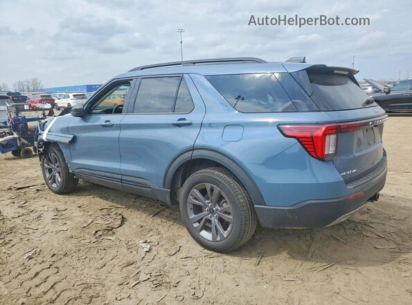 1FMUK8DH2TGA43854 2026 FORD EXPLORER Blue Trasero izquierdo