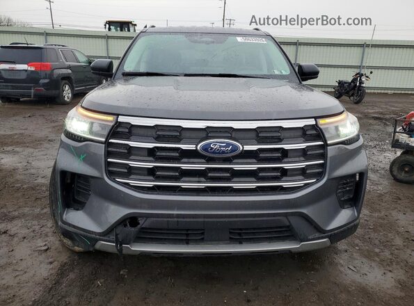 1FMUK8DH3SGA49385 2025 FORD EXPLORER Серый Вид спереди