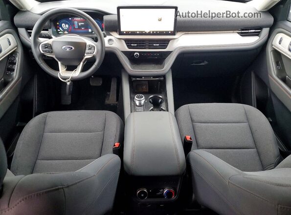 1FMUK8DH3SGA49385 2025 FORD EXPLORER Серый Вид панели приборов