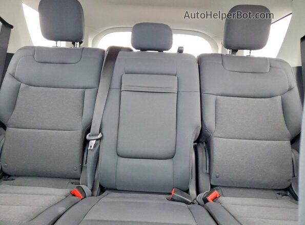 1FMUK8DH3SGA49385 2025 FORD EXPLORER Серый Вид задних сидений