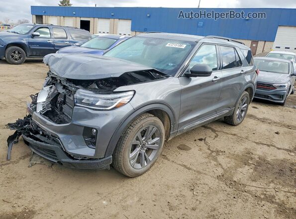 1FMUK8DH4SGC10021 2025 FORD FORD EXPLORER Серый Передняя левая четверть