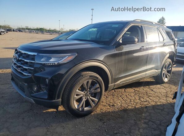 1FMUK8DH4TGA57366 2026 FORD EXPLORER Черный Передняя левая четверть