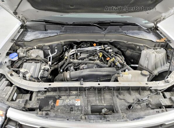 1FMUK8DHXSGC08922 2025 FORD EXPLORER Серебряный Вид подкапотного пространства