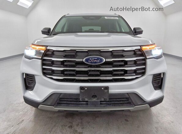 1FMUK8DHXSGC08922 2025 FORD EXPLORER Серебряный Вид спереди
