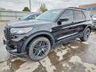 2025 Ford Explorer St-line Black vin: 1FMUK8KH0SGA36029