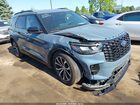 2025 Ford Explorer St-line Серый vin: 1FMUK8KH3SGC85599
