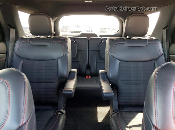 1FMUK8KH4SGA08945 2025 FORD EXPLORER Черный Вид задних сидений