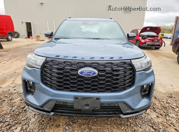 1FMUK8KH5SGA48743 2025 FORD EXPLORER Угольный Вид спереди