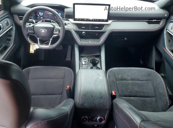 1FMWK7GC1SGC82975 2025 FORD EXPLORER Серый Вид панели приборов
