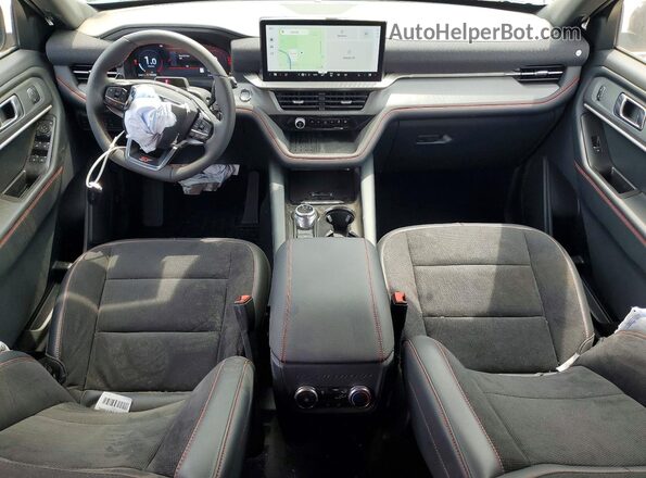 1FMWK7GC9SGC20160 2025 FORD FORD EXPLORER Серый Вид панели приборов
