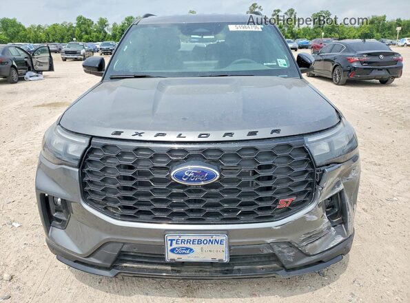 1FMWK7GC9SGC20160 2025 FORD FORD EXPLORER Серый Вид спереди