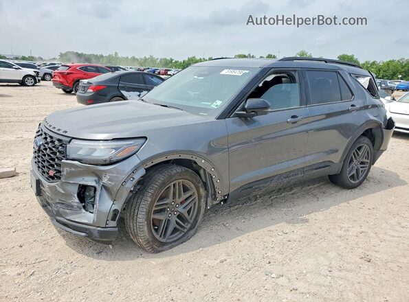 1FMWK7GC9SGC20160 2025 FORD FORD EXPLORER Серый Передняя левая четверть