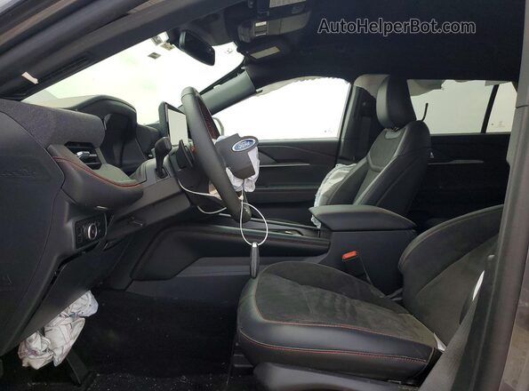 1FMWK7GC9SGC20160 2025 FORD FORD EXPLORER Серый Вид салона спереди