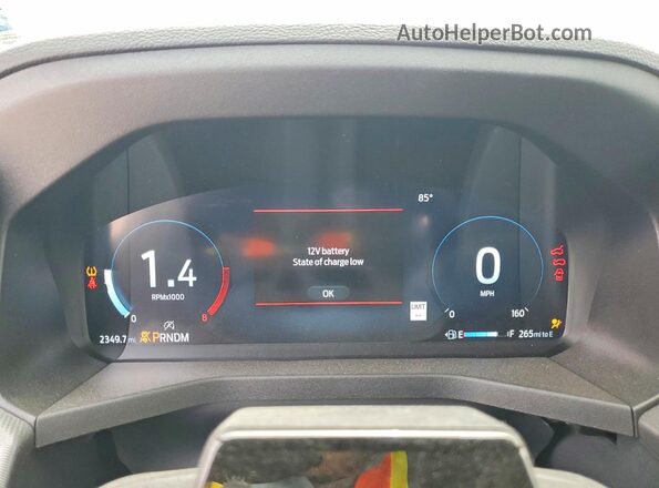 1FMWK7GC9SGC20160 2025 FORD FORD EXPLORER Серый Вид щитка приборов