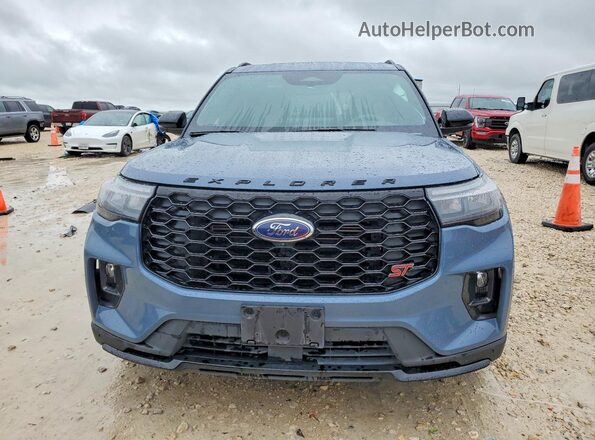 1FMWK8GC5SGC16581 2025 FORD EXPLORER Синий Вид спереди