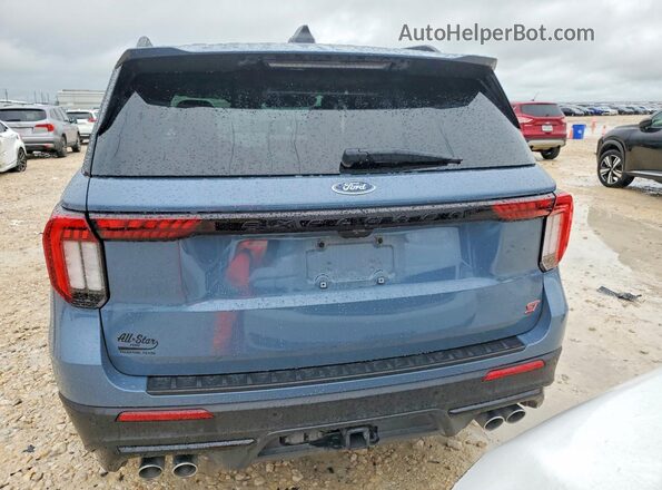1FMWK8GC5SGC16581 2025 FORD EXPLORER Синий Вид сзади