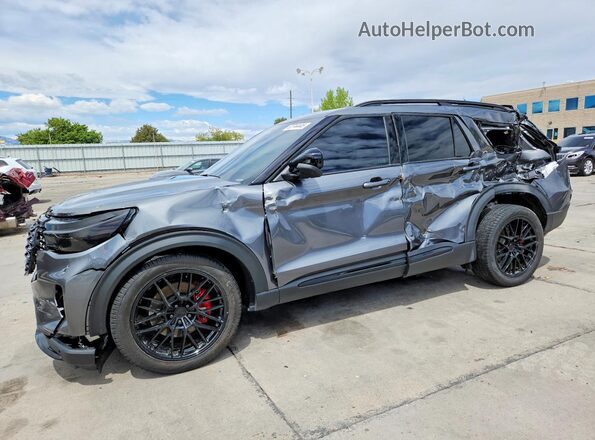 1FMWK8GC5SGC92740 2025 FORD EXPLORER Серый Передняя левая четверть