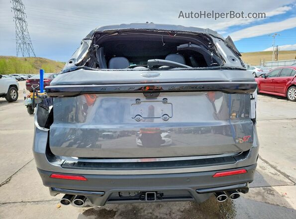 1FMWK8GC5SGC92740 2025 FORD EXPLORER Серый Вид сзади