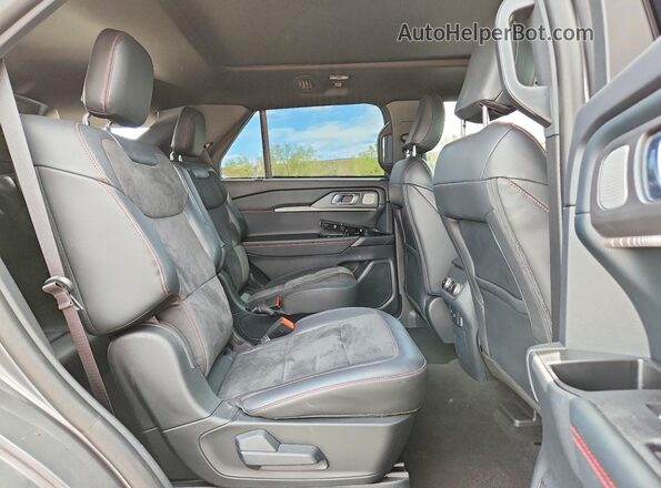 1FMWK8GC5SGC92740 2025 FORD EXPLORER Серый Вид задней части салона