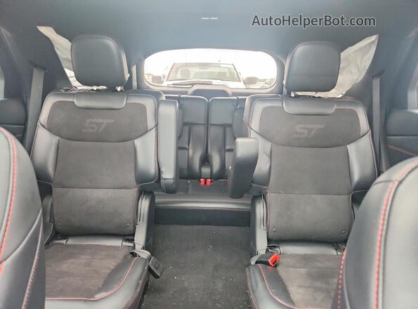 1FMWK8GC6SGC41134 2025 FORD EXPLORER Black უკანა სავარძლების ხედი