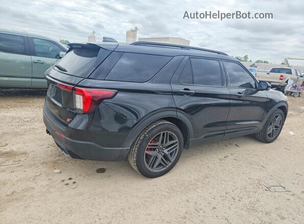 1FMWK8GC6SGC41134 2025 FORD EXPLORER Black უკანა მარჯვენა