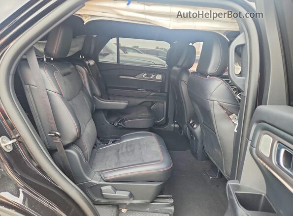 1FMWK8GC6SGC41134 2025 FORD EXPLORER Black უკანა სალონის ხედი