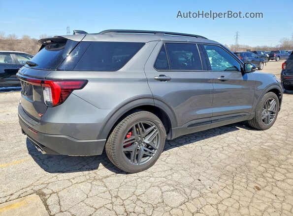 1FMWK8GC6SGC99423 2025 FORD EXPLORER Gray უკანა მარჯვენა