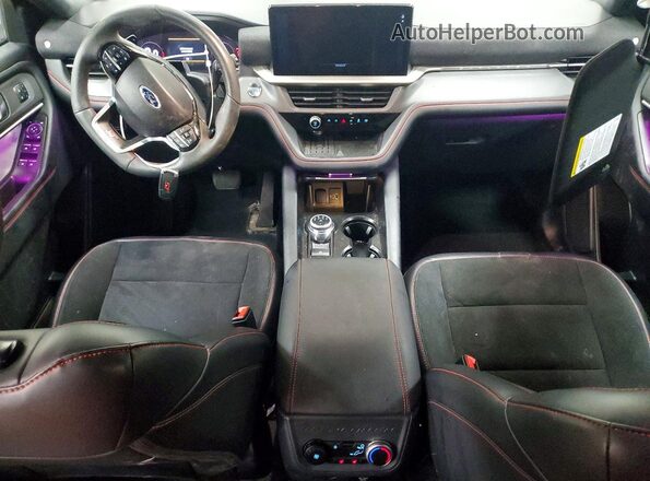 1FMWK8GC7SGA23610 2025 FORD EXPLORER Белый Вид панели приборов