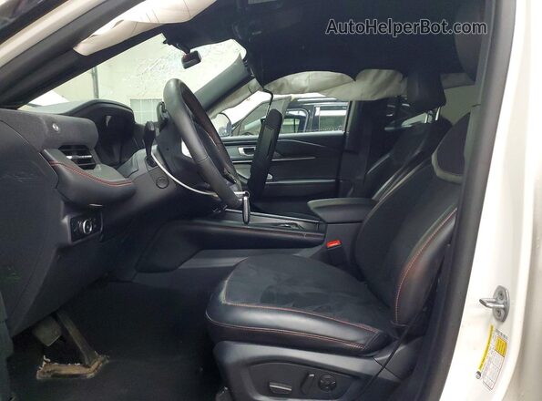 1FMWK8GC7SGA23610 2025 FORD EXPLORER Белый Вид салона спереди