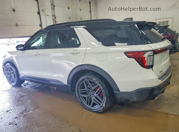 1FMWK8GC7SGA23610 2025 FORD EXPLORER Белый Задняя левая четверть