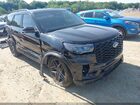 2025 Ford Explorer St Black vin: 1FMWK8GC8SGA01762