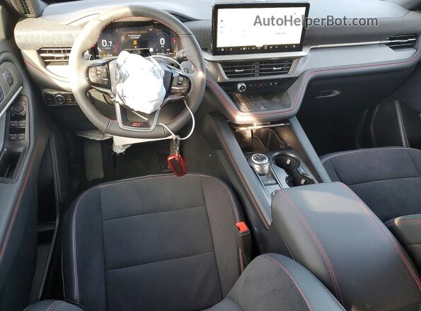1FMWK8GC8SGC86012 2025 FORD EXPLORER Black Vista del salpicadero