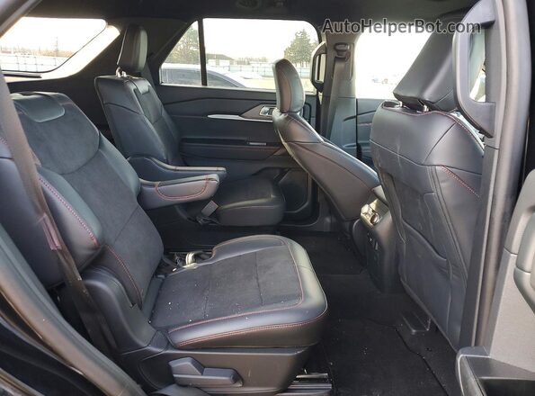 1FMWK8GC8SGC86012 2025 FORD EXPLORER Black Vista interior trasera