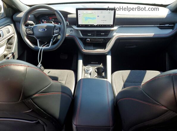 1FMWK8GC9SGC52645 2025 FORD EXPLORER Gray Vista del salpicadero