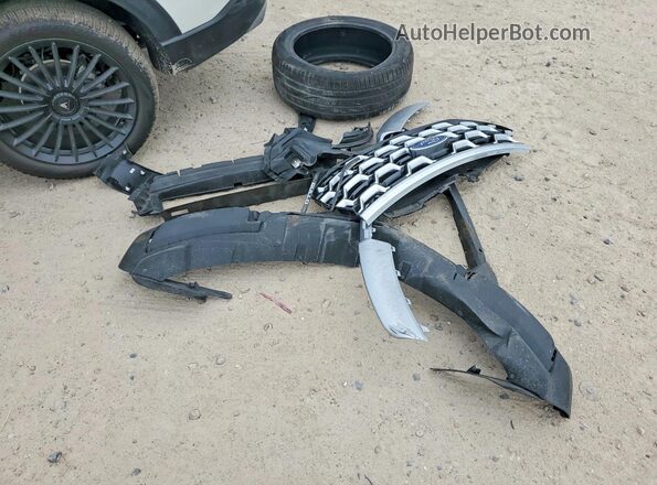 1FMWK8HC0SGA06422 2025 FORD EXPLORER White Widok naklejki z numerem VIN