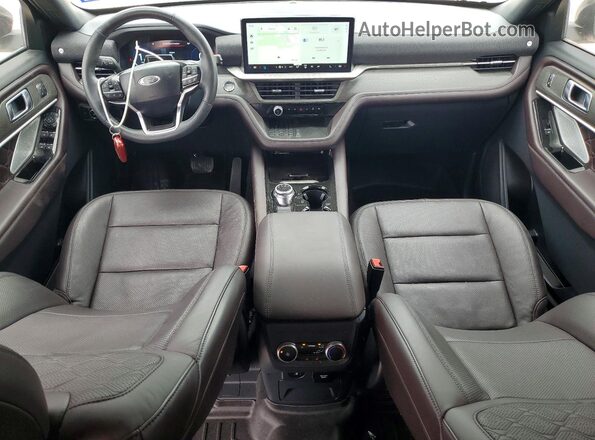1FMWK8HC0SGA06422 2025 FORD EXPLORER White Widok deski rozdzielczej