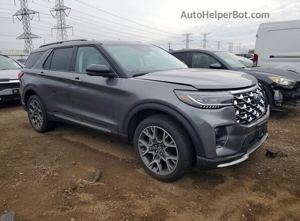 1FMWK8HC5SGC96589 2025 FORD EXPLORER Серый Передняя правая четверть