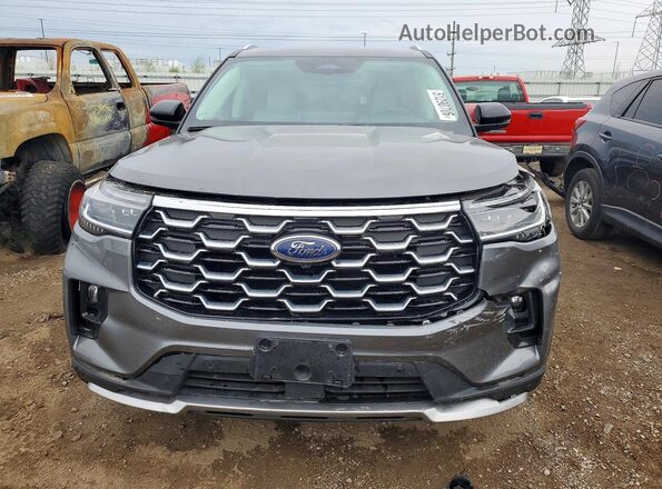 1FMWK8HC5SGC96589 2025 FORD EXPLORER Серый Вид спереди
