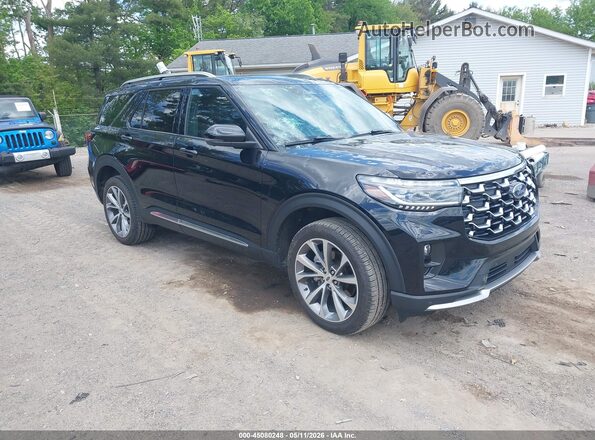 1FMWK8HC6SGA65149 2025 FORD FORD EXPLORER Черный Передняя правая четверть