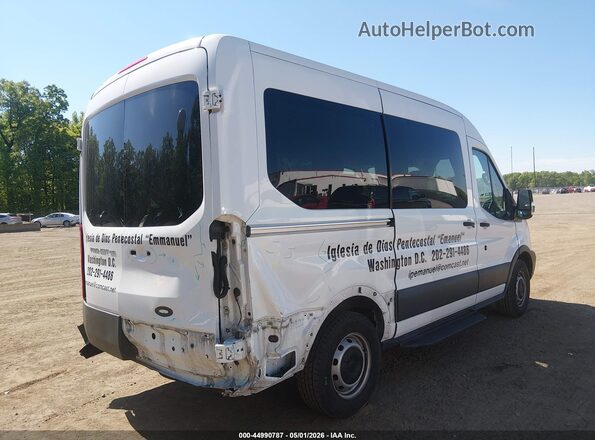 1FMZK1CM6HKA39046 2017 FORD TRANSIT-150 Белый Задняя правая четверть