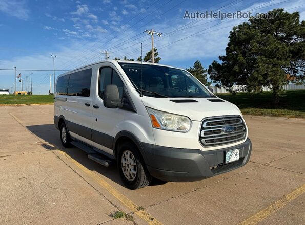 1FMZK1YM0GKA41995 2016 FORD TRANSIT Белый Передняя левая четверть