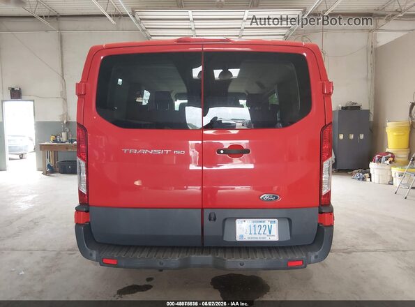 1FMZK1YM2JKB42463 2018 FORD TRANSIT-150 Красный 