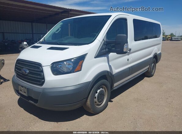 1FMZK1YM9JKB07175 2018 FORD TRANSIT-150 White Vista tres cuartos delantera izquierda