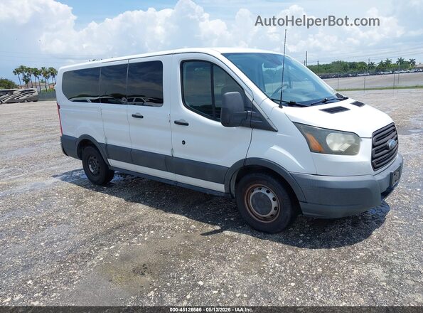 1FMZK1ZM1HKB35982 2017 FORD TRANSIT-150 White Przód prawy